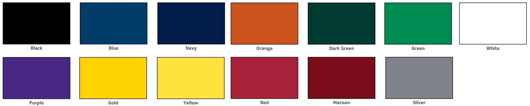 AirPro locker colors