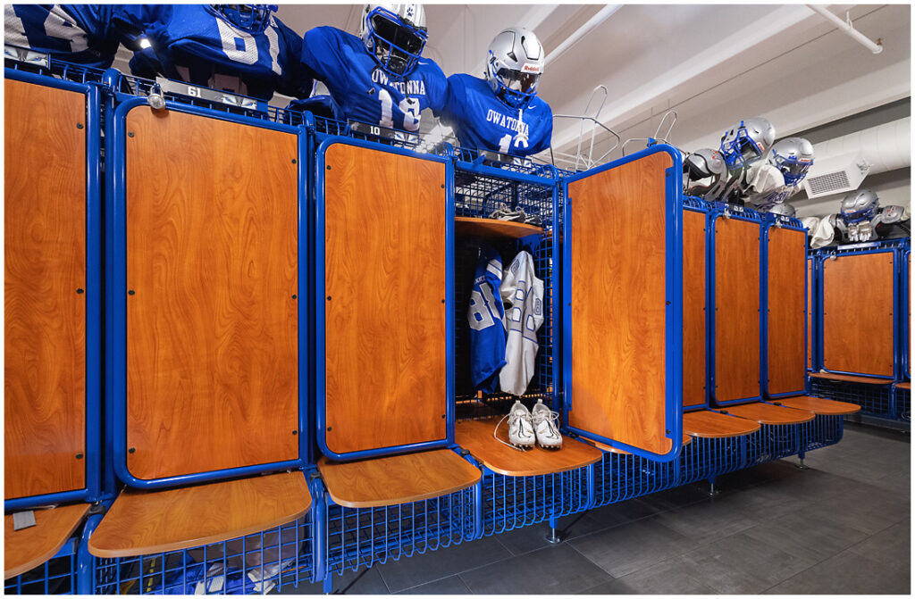 Owatonna High School GearBoss AirPro locker installation