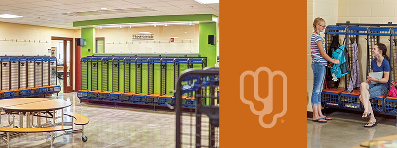 Elementary cubby storage by GearBoss