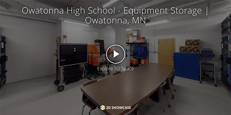 Owatonna High School - Equipment Storage | Owatonna, MN