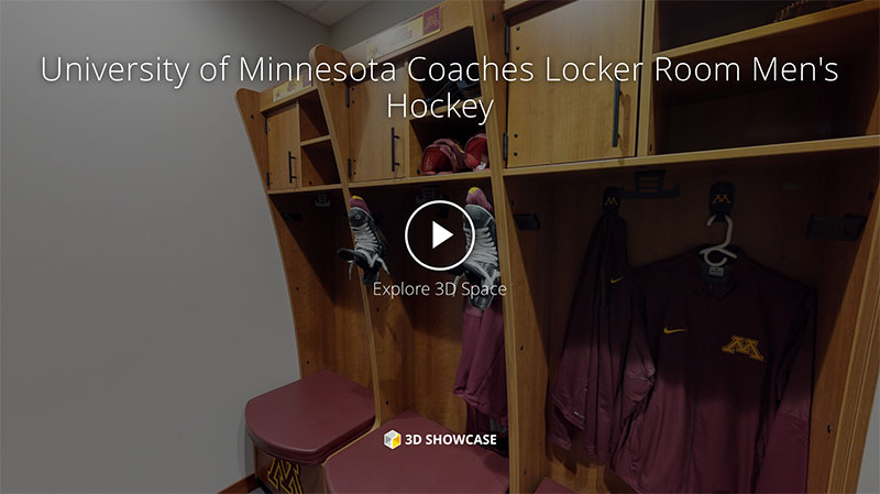 University of Minnesota Coaches Locker Room Men's Hockey