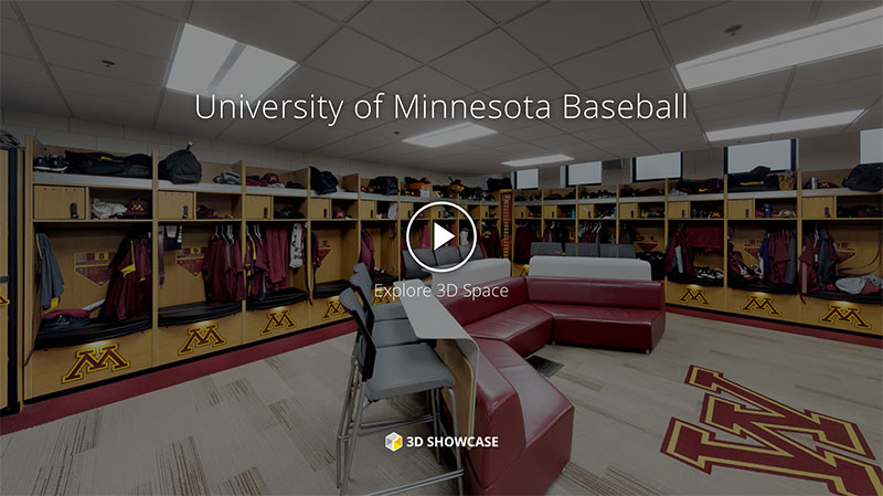 University of Minnesota Men's Baseball Locker Room